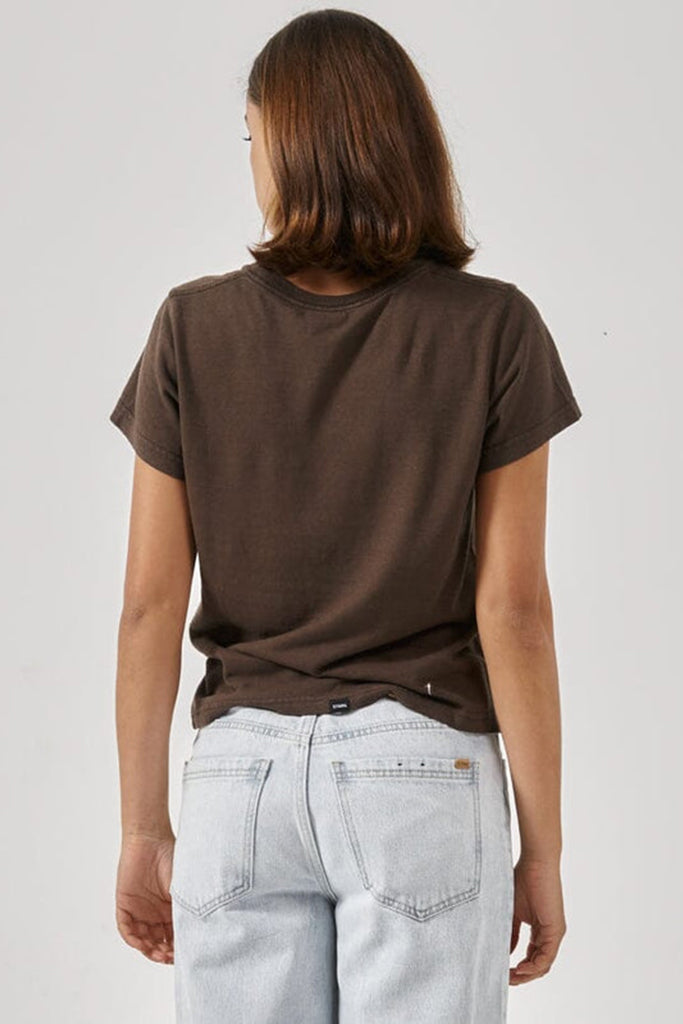 Thrills Hemp Everyday Tee Postal Brown