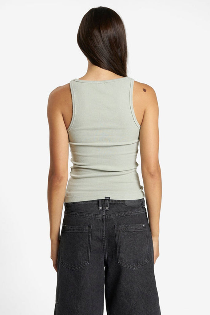 Thrills Minimal Thrills Scoop Tank Sage Grey