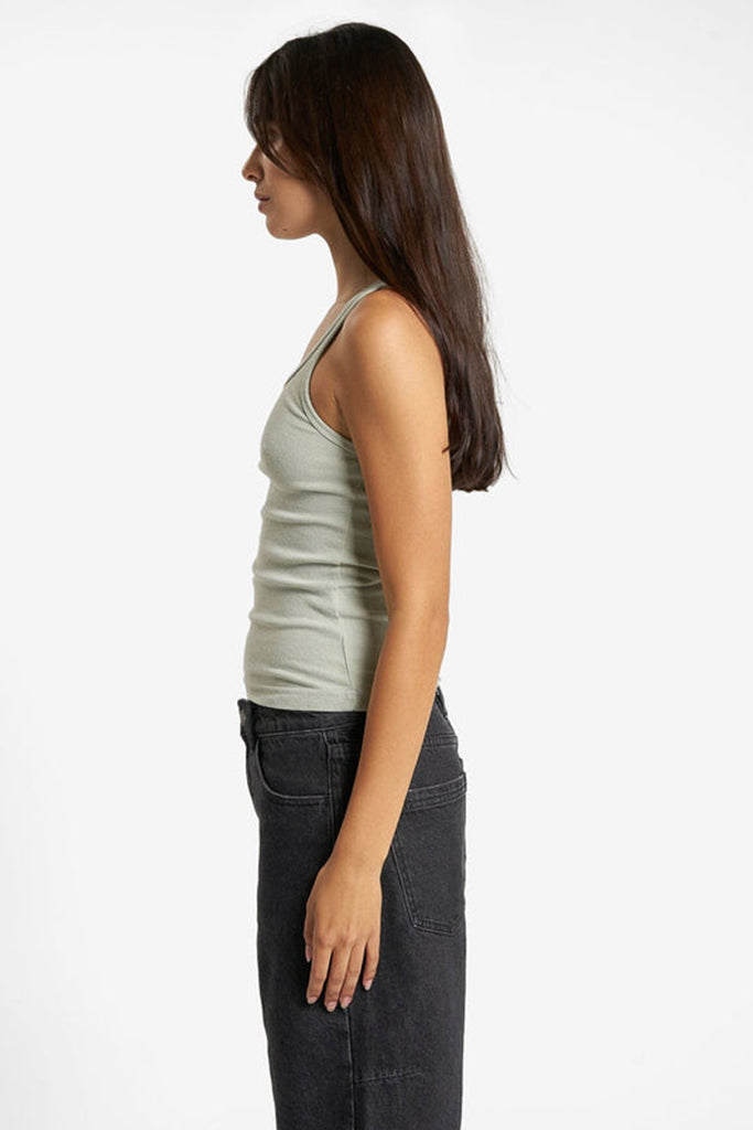 Thrills Minimal Thrills Scoop Tank Sage Grey