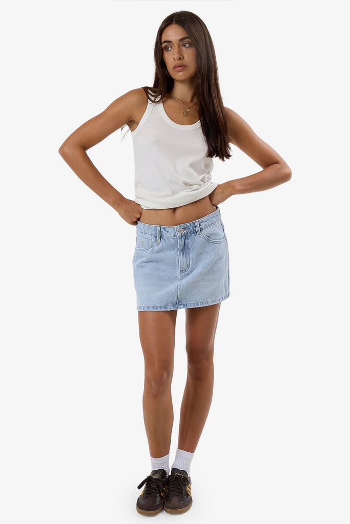 Thrills Sophie Skirt Light Ash  Blue