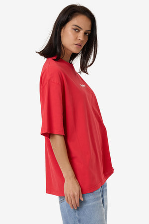 Thrills Arena Oversized Tee Flame Red