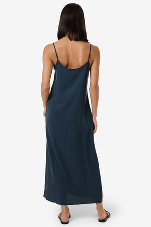 Thrills Breezy Slip Dress Dark Slate