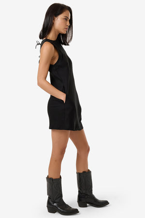 Thrills Ember Arianna Mini Dress Black