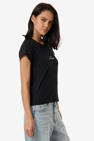 Thrills Emblem Of Strength Everyday Tee Washed Black