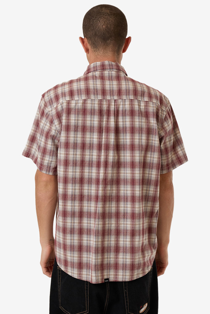 Thrills Good Turn Short Sleeve Shirt Bracken