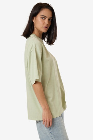 Thrills Line Up Oversized Tee Mist Green