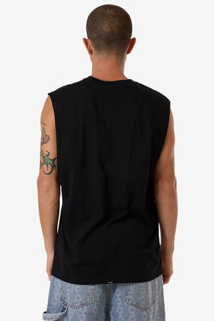 Thrills Logic Merch Fit Muscle Tee Black