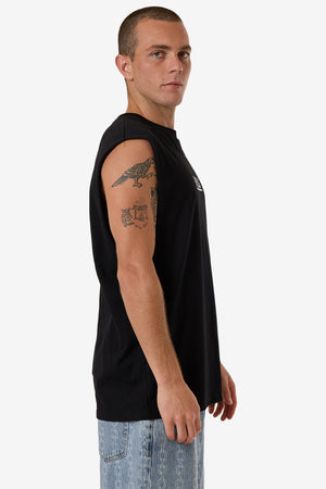 Thrills Logic Merch Fit Muscle Tee Black