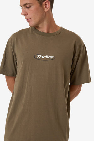 Thrills Pharm Merch Fit Tee Desert