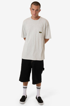 Thrills Thrills Union Oversize Fit Pocket Tee White Marle