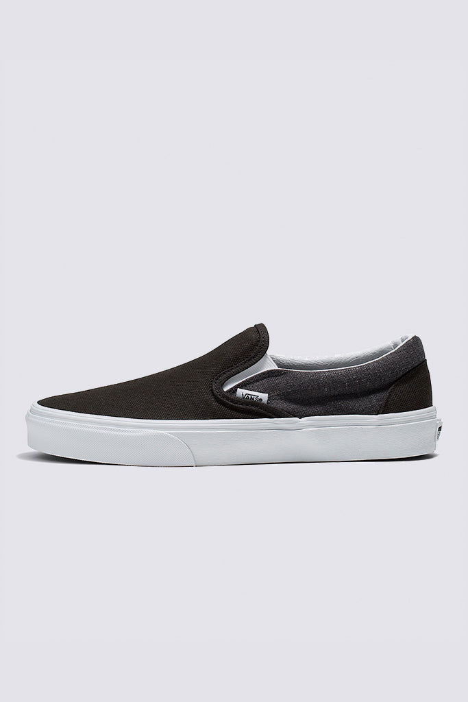 Vans Classic Slip-On Summer Linen Black