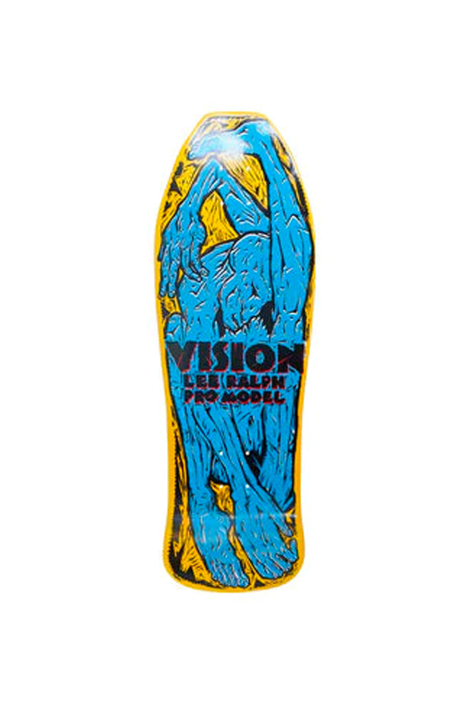 Vision Lee Ralph Yellow Stain Deck 10.25&quot;