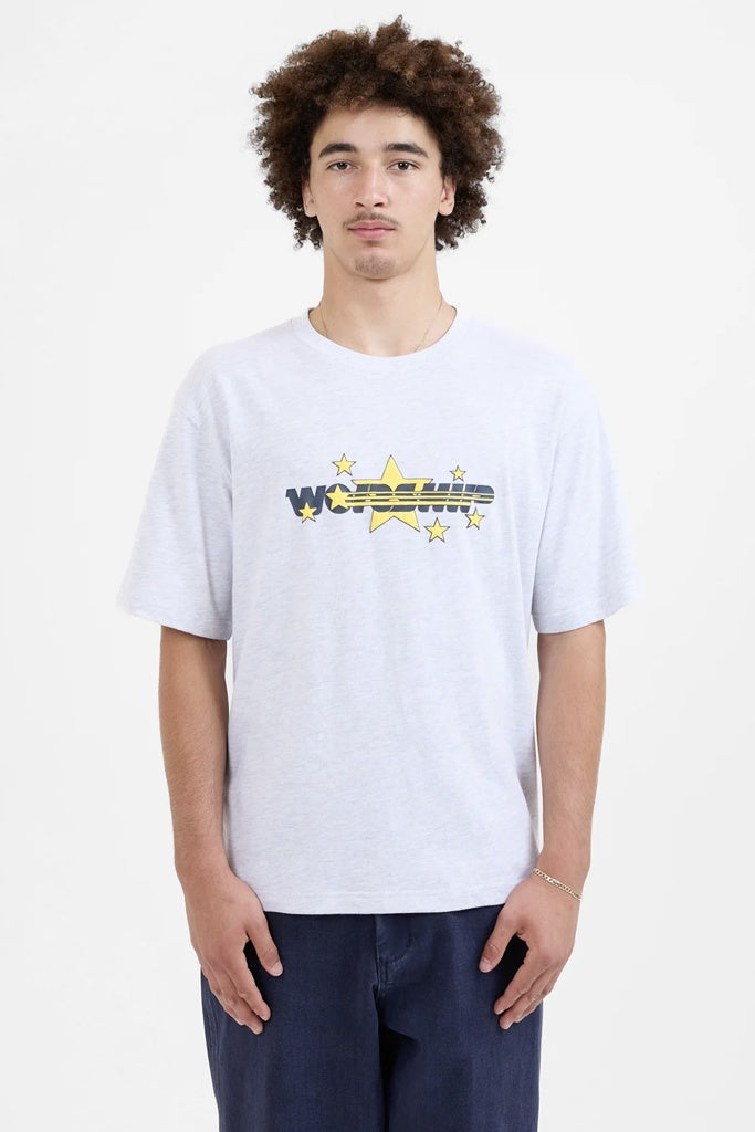 Worship Express Tee Snow Marle