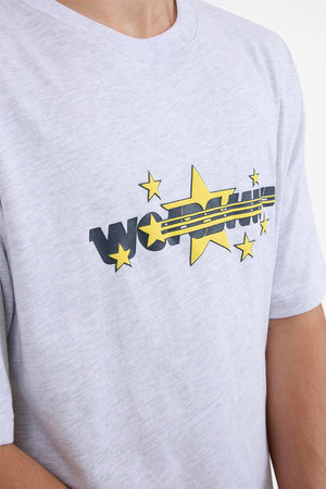 Worship Express Tee Snow Marle