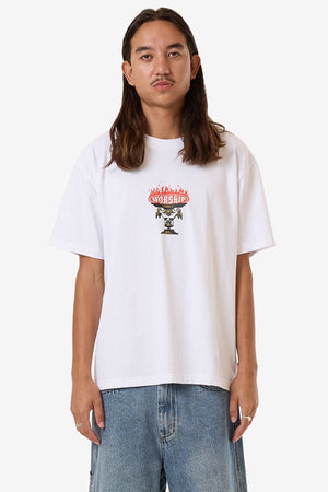 Worship Chalice Tee White