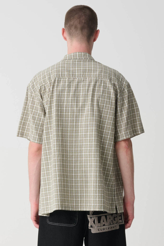 XLARGE WALL CHECK SS SHIRT SWAMP