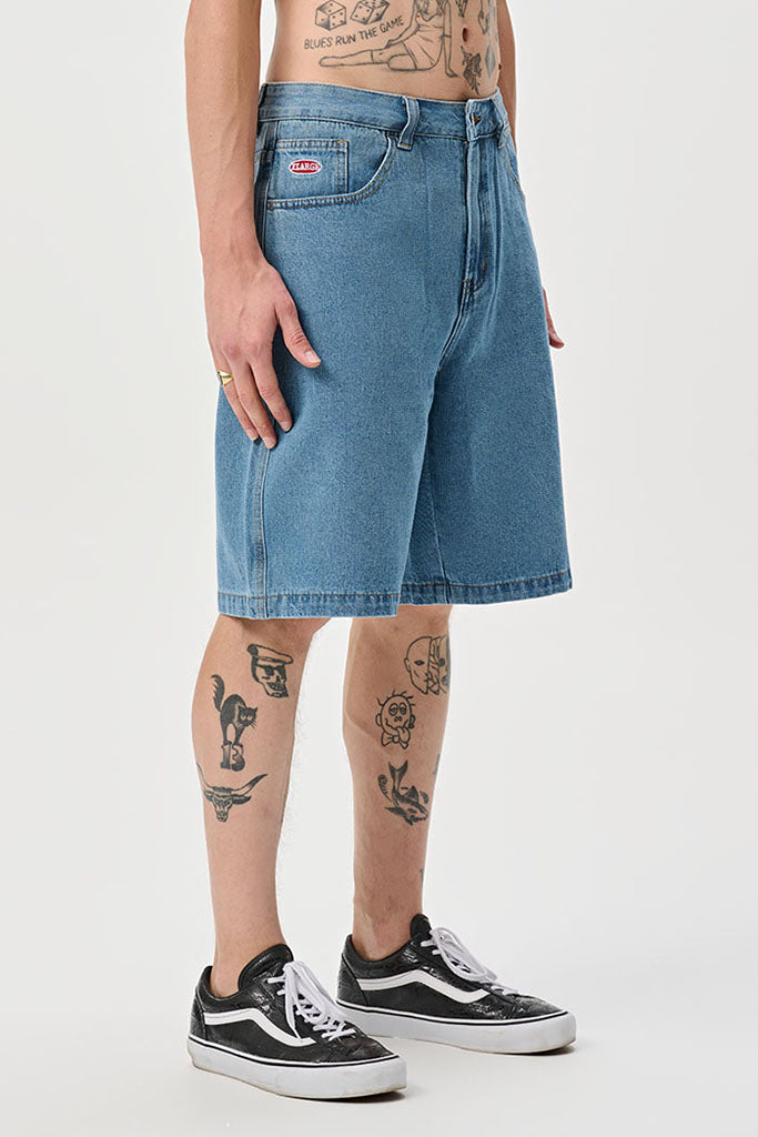 XLARGE Bull Denim 91 Short Mid Blue