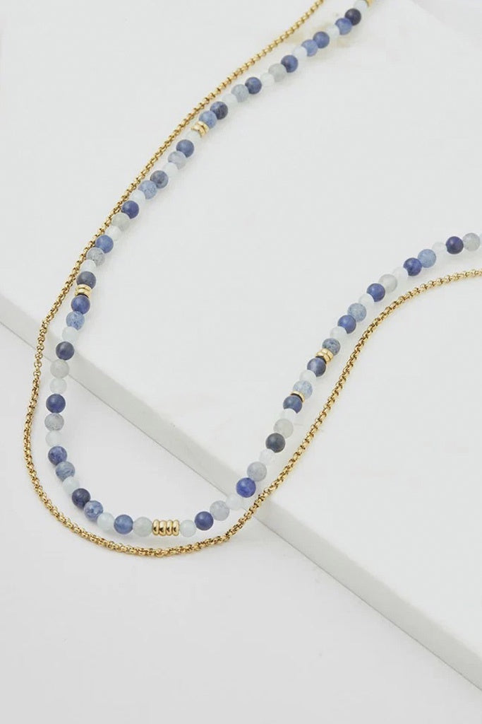 Zafino Della Necklace - Navy