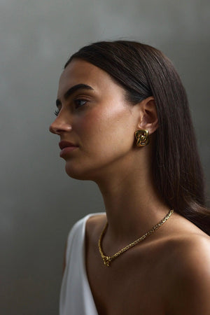 Zafino Diana Earring - Gold