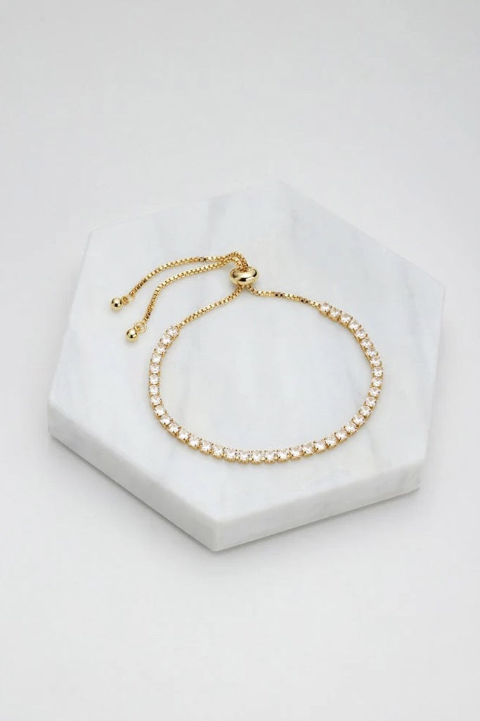 Zafino Nikki Tennis Bracelet - Gold