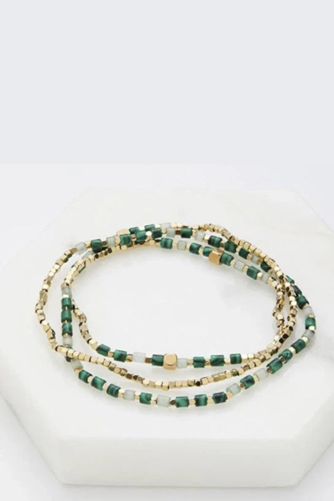 Zafino Ophelia Wrap Bracelet - Jade