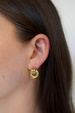 Zafino Poppy Earring - Gold