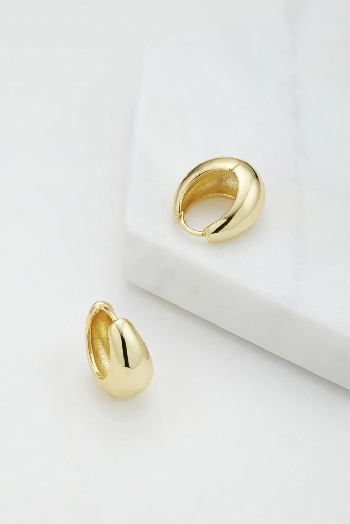 Zafino Steph Earring - Large Gold