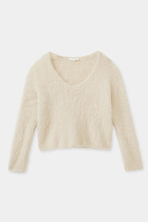 Assembly Hunter Alpaca V-Neck Knit Cream