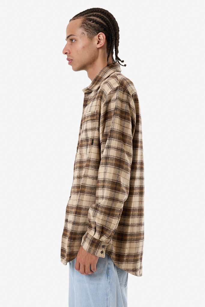 Thrills Barrio Flannel Shirt Wren