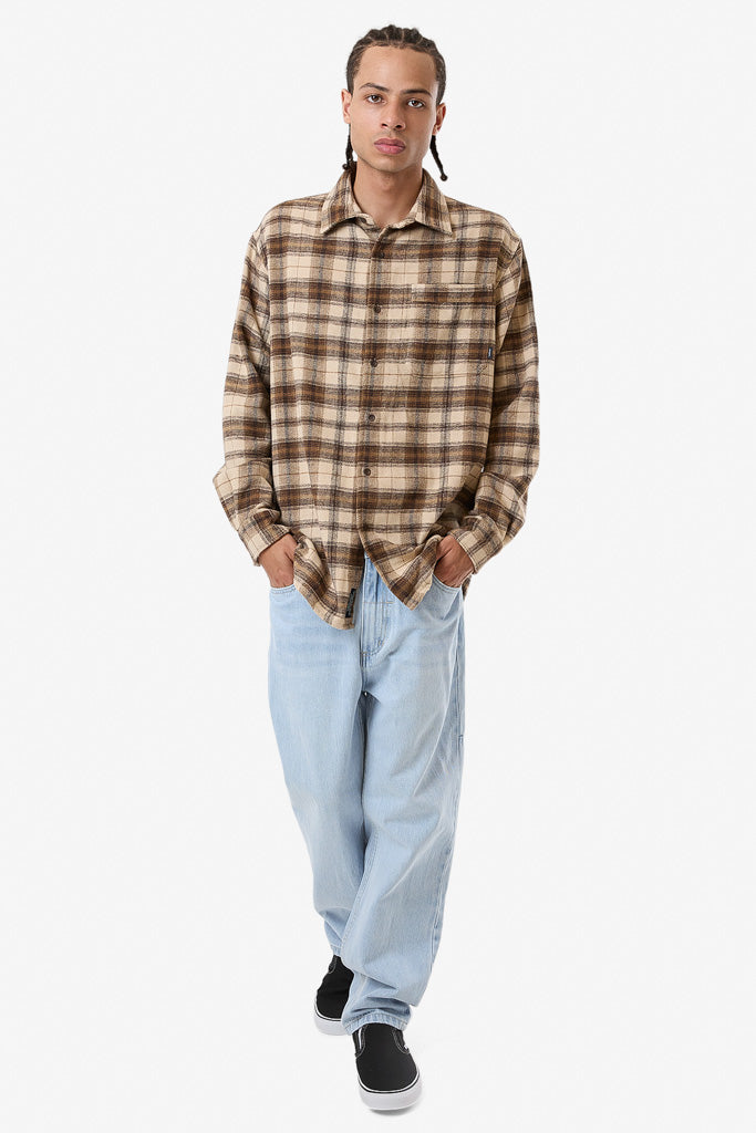 Thrills Barrio Flannel Shirt Wren