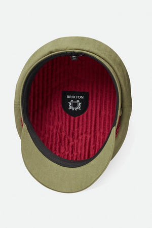 Brixton 20th Anniversary Fiddler Cap Olive