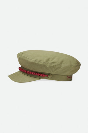 Brixton 20th Anniversary Fiddler Cap Olive