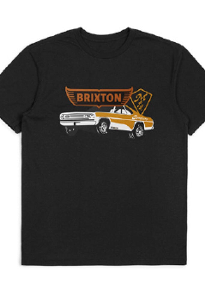 Brixton Barona Hw Relaxed Tee Black Classic Wash