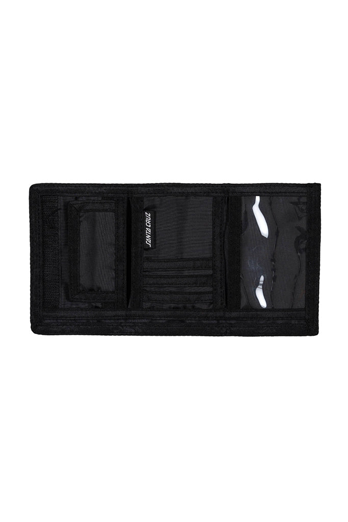 Santa Cruz Collegiate Strip Velcro Wallet Navy