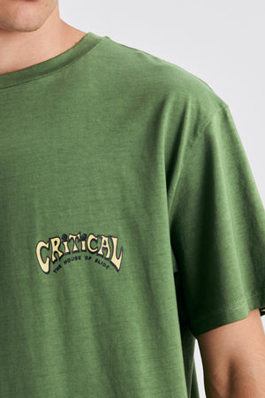 Critical Slide Paradise Tee Mossy