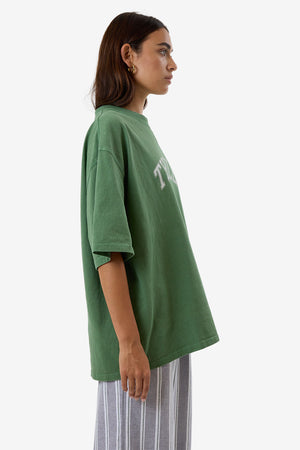 Thrills Hard Knocks Oversized Tee Elm Green Fade