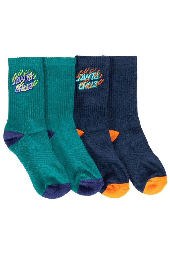 Santa Cruz Inferno Stack Sock Multi