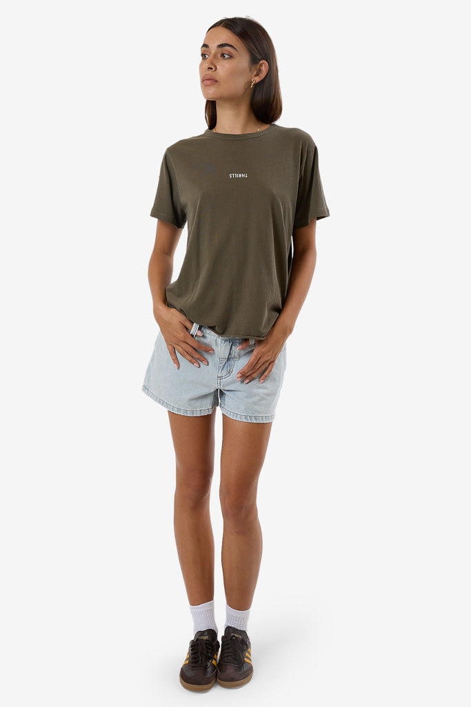 Thrills Minimal Thrills Relaxed Tee Tarmac