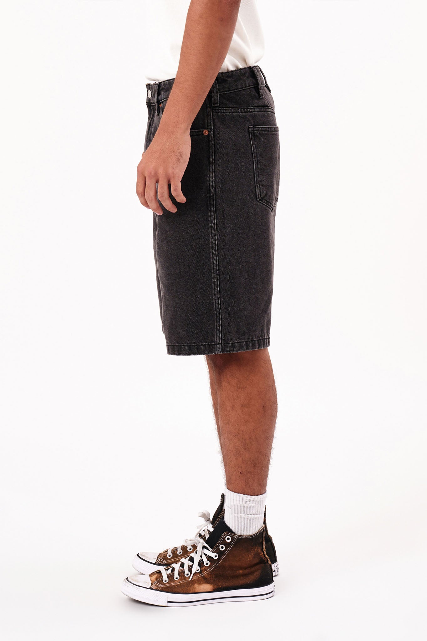 Rollas Big Boss Short Venom Washed Black