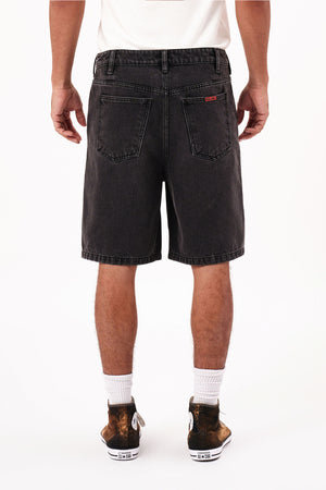 Rollas Big Boss Short Venom Washed Black