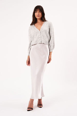 Rollas Delphine Cardigan Silver