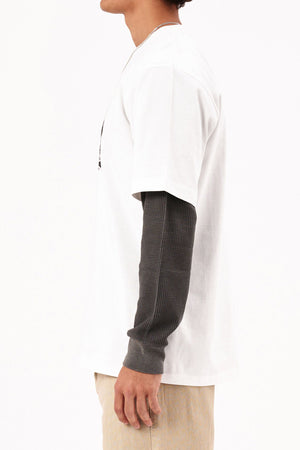 Rollas Rain Tee White