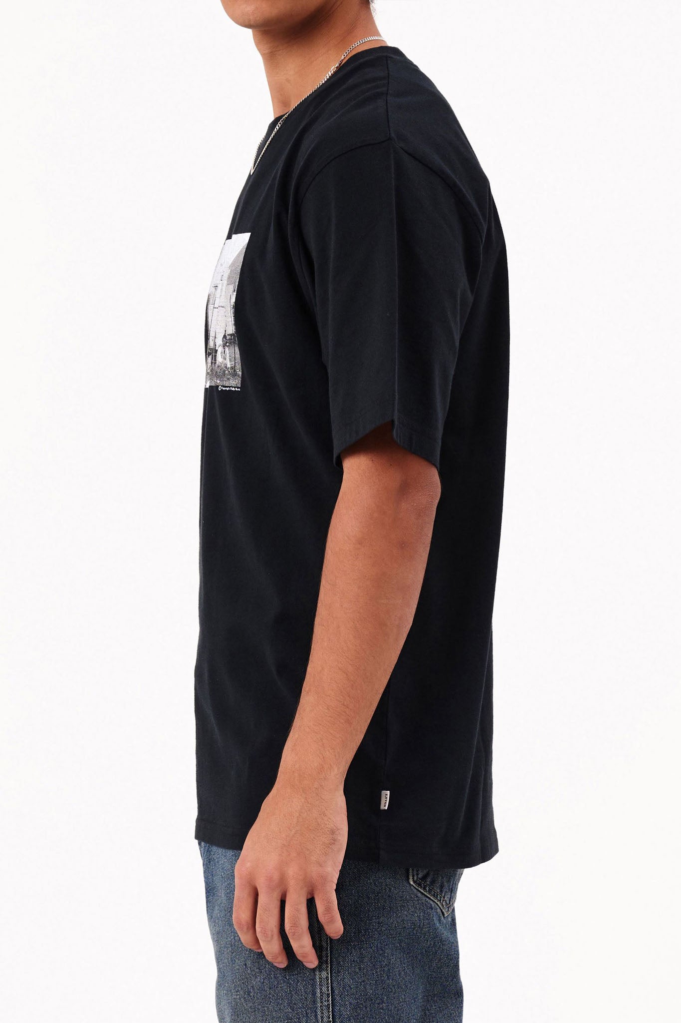 Rollas Yes Tee Black