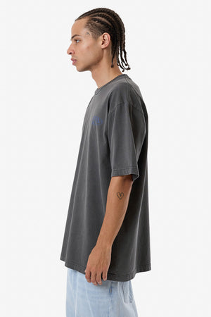 Thrills Shadow Oversize Fit Tee Black