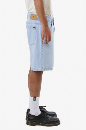 Thrills Slacker Denim Short Light Ash Blue