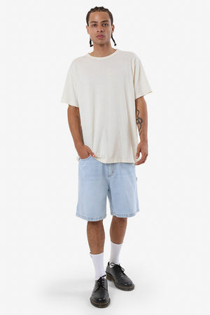 Thrills Slacker Denim Short Light Ash Blue