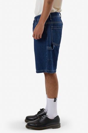 Thrills Slacker Denim Short Union Blue