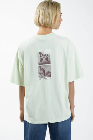 Thrills Earths Vibrations Oversized Tee Washed Mint