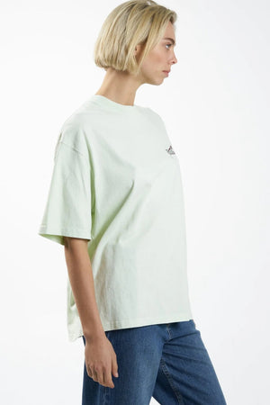 Thrills Earths Vibrations Oversized Tee Washed Mint