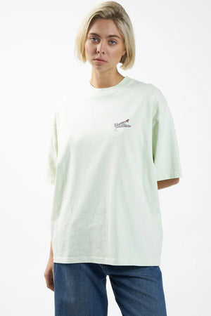 Thrills Earths Vibrations Oversized Tee Washed Mint